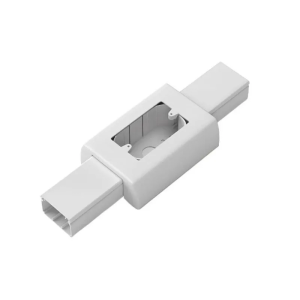 CBU6040 CAIXA BASTIDOR INTERCANAL BRANCA PLASTICO